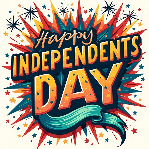 NationalIndependents Day Social Medai post design