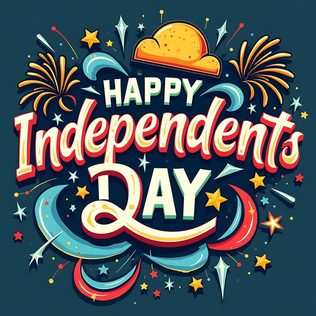 NationalIndependents Day Social Medai post design