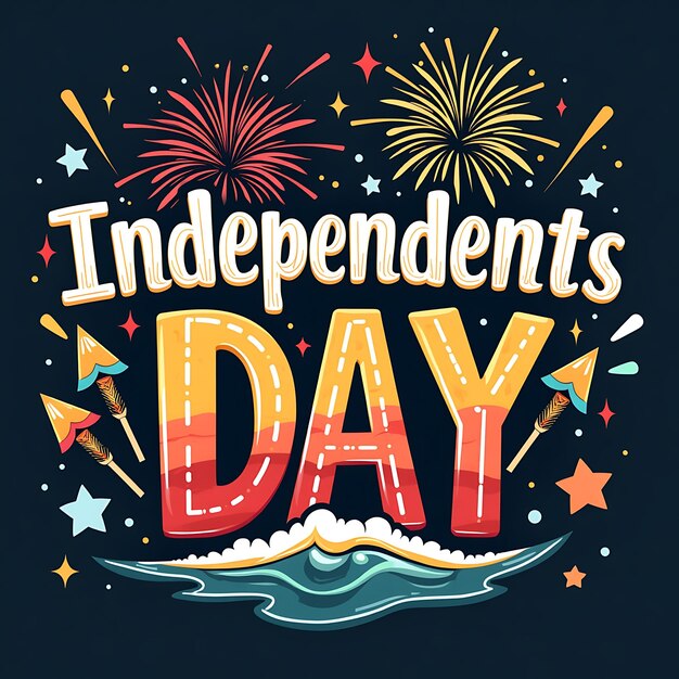 NationalIndependents Day Social Medai post design