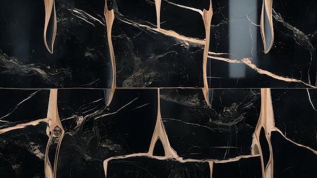 Natural black marble texture for skin tile wallpaper