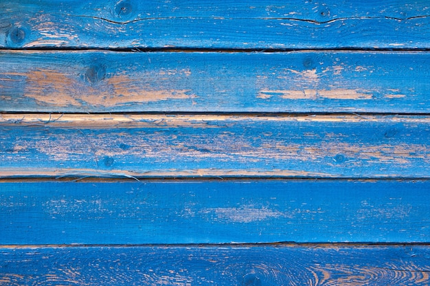 Natural blue wood texture background, old wooden planks vintage background, wood panels