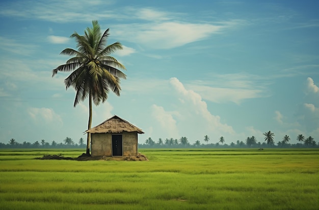 Natural Farm Field Landscape