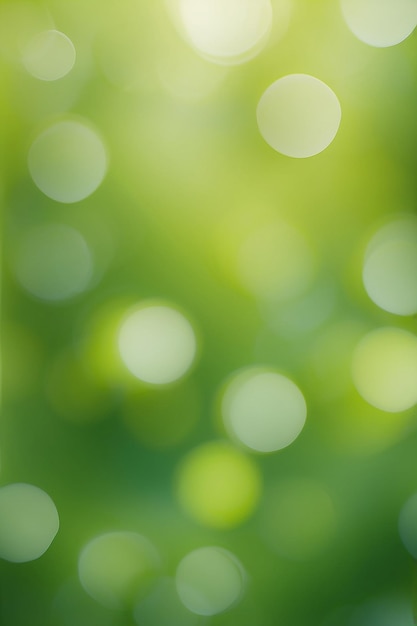 Natural green blurred background Defocused green abstract background