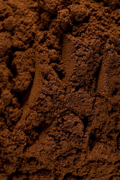 Natural Ground Coffee Background