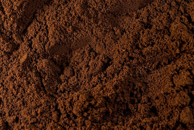 Natural Ground Coffee Background