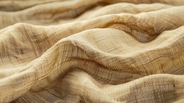 Natural linen texture Generative AI