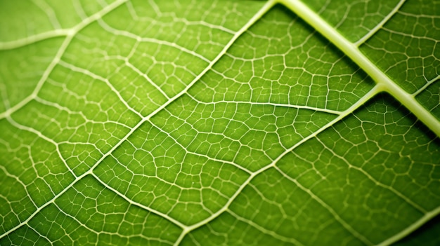 Natural macro texture of beautiful leave