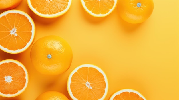 Natural orange background