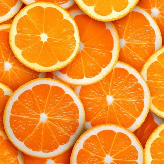 Natural Orange Pattern Illustration AI GenerativexA