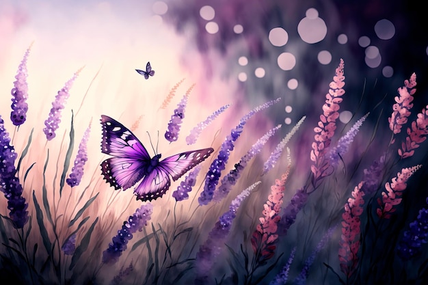 Natural pastel background Butterfly Flower Images Beautiful butterfly on flowers