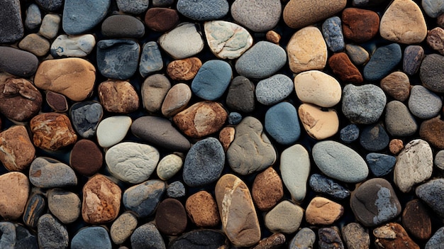 Natural Pebble and Stone Texture