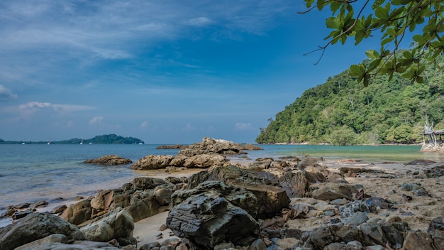 Natural Rock Sea Scenery