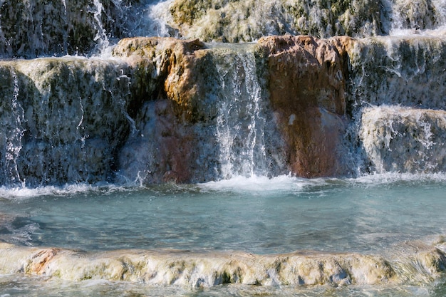 Natural spa Saturnia thermal baths Italy