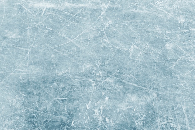 Natural texture of winter ice, blue ice as background