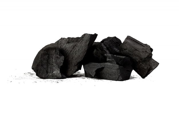 Natural wood charcoal Bamboo charcoal powder has medicinal properties with traditional charcoal