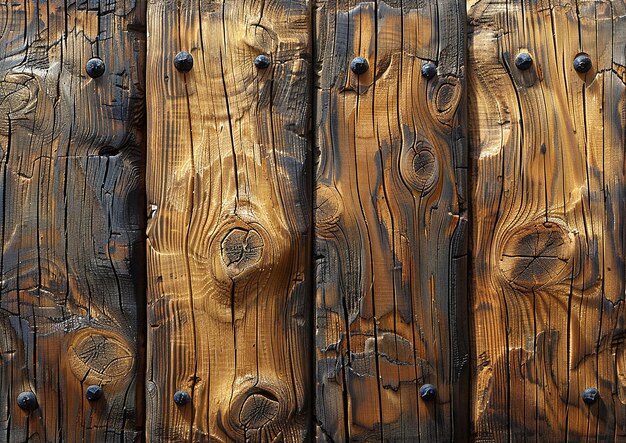 Natural Wood Grain Texture in Detail