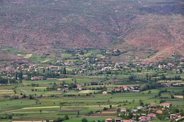 Nature of Albania Mountains