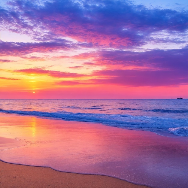 Nature beauty sunset coastline water dusk outdoors summer sand seascape