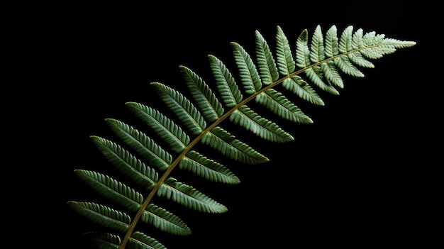 Photo nature fern leaf