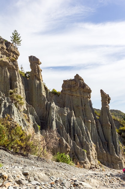 Nature is a great builder. Beauty of North Island. Wonders of New Zealand.