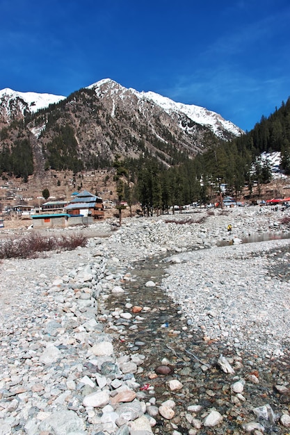 Nature of Kalam valley in Himalayas Pakistan