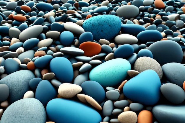 Nature Pebbles Background