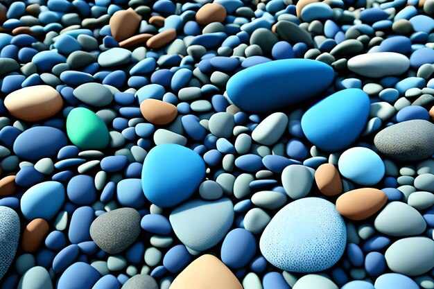 Nature Pebbles Background