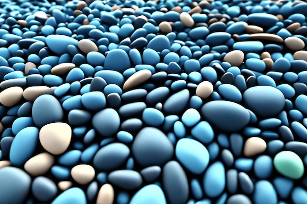 Nature Pebbles Background