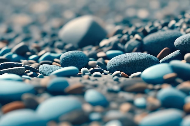 Nature Pebbles Background