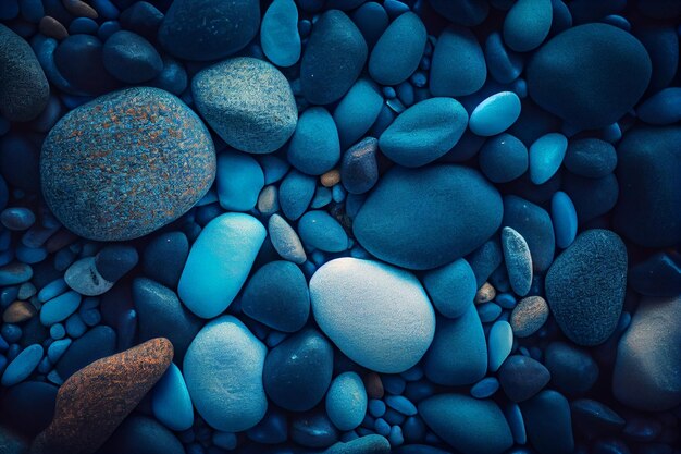 Nature Pebbles Texture Background