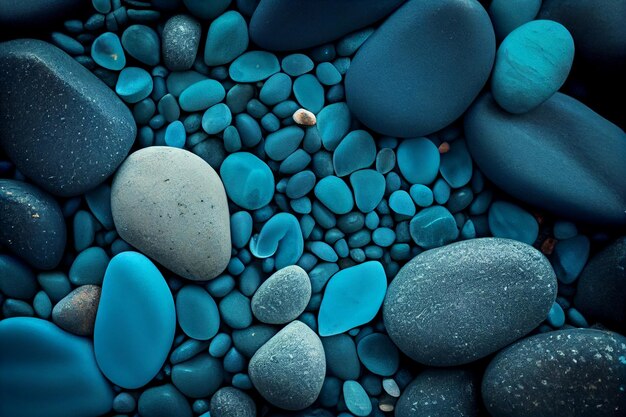 Nature Pebbles Texture Background