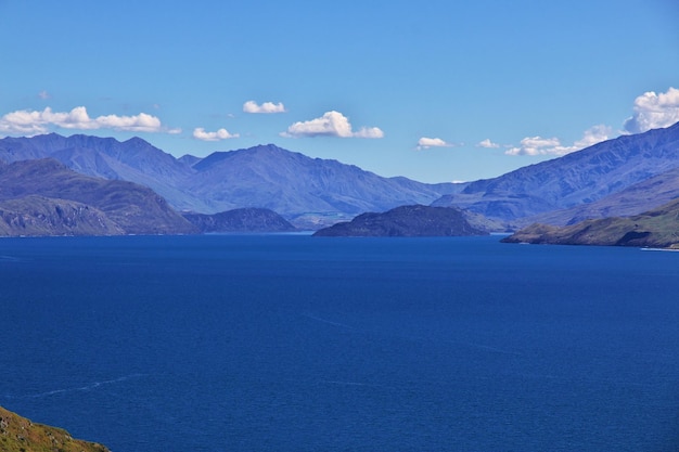 Nature of South island in New Zealand