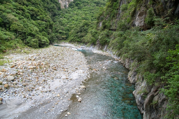 Nature view in taroko national park at taiwan