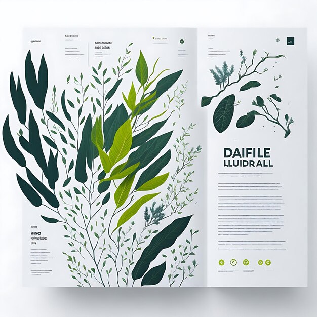 NatureBusinessflyer template