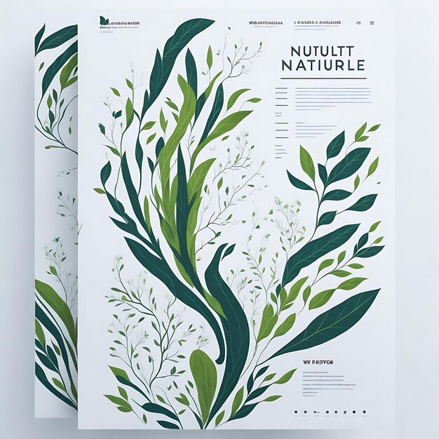 NatureBusinessflyer template