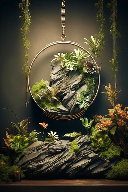 Natureinspired decor Decorative elements with a nature theme