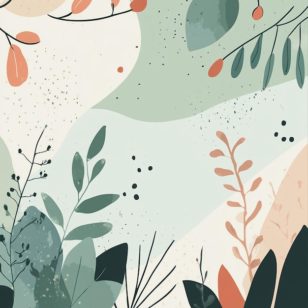 Photo natureinspired illustrations