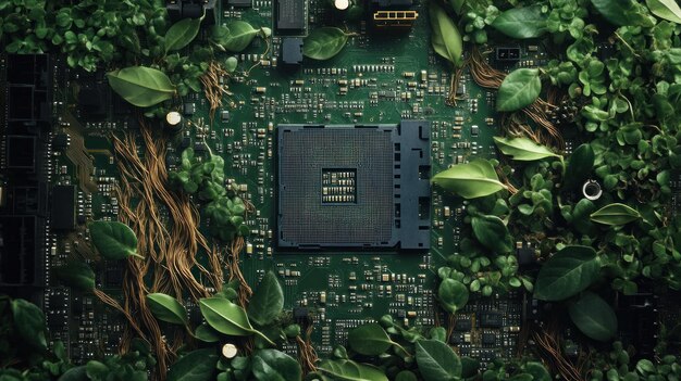 Natures Embrace on Technology