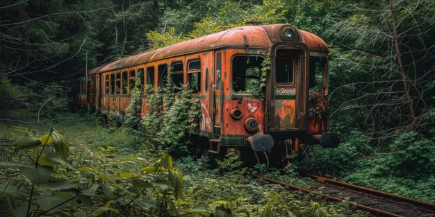 Natures Reclamation The Apocalyptic Train