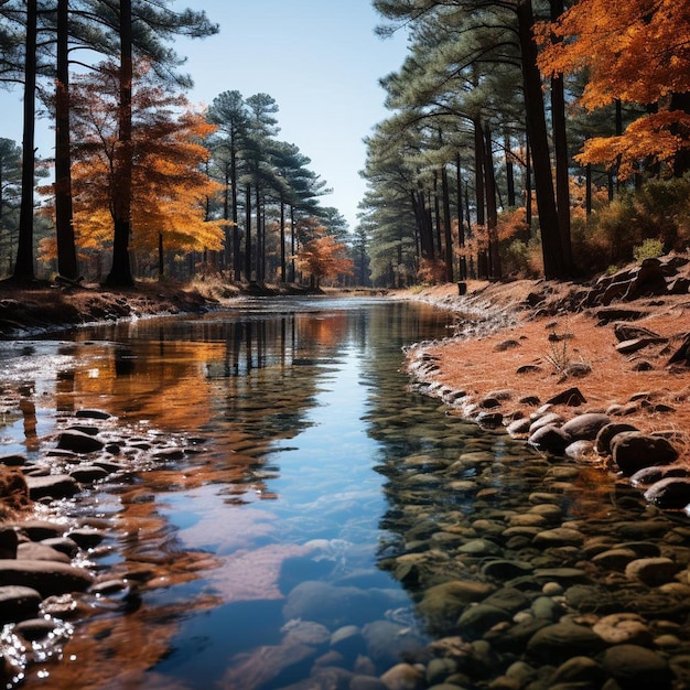 Natures Tapestry Autumn Landscape Photo