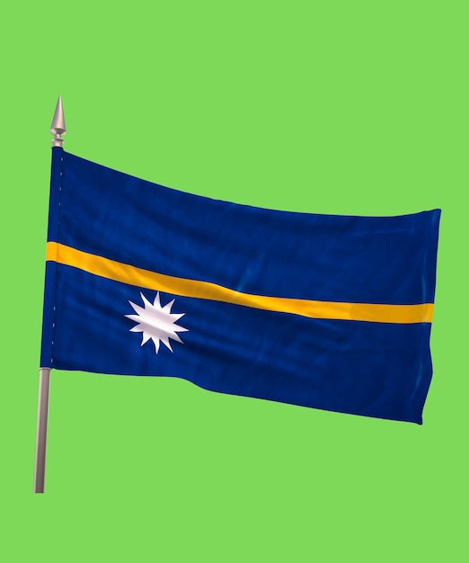 Photo nauru flag 1