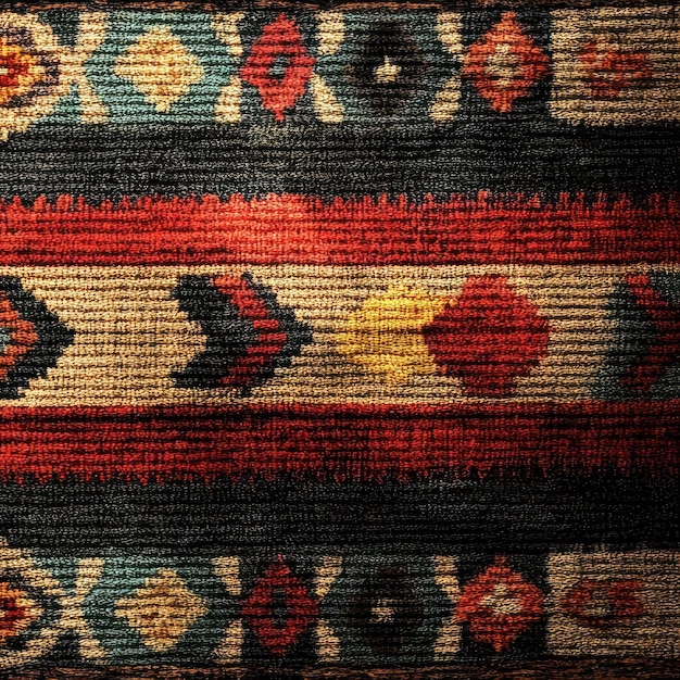 Photo navajo blanket weaving patterns texture background