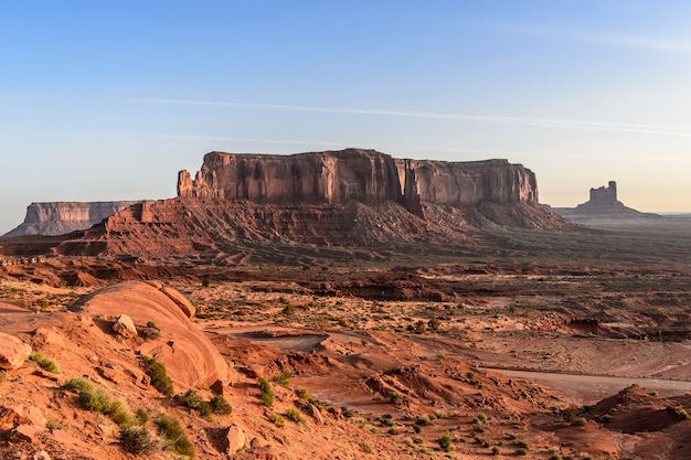 Photo the navajo park monument valley