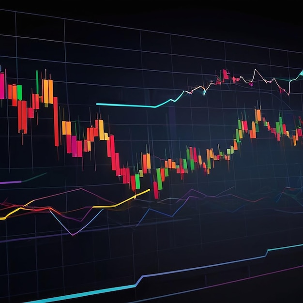 Navigating Growth Business 3D Tablet with Virtual Financial Arrows