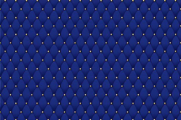 Navy Blue Seamless Pattern Background