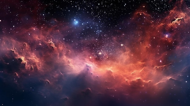 nebula background HD 8K wallpaper Stock Photographic Image