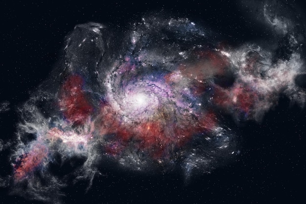 Nebula Space of Star Dust Galaxy Wallpaper and Background.