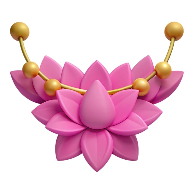 a necklace with a flower on it is made by a company called a flower