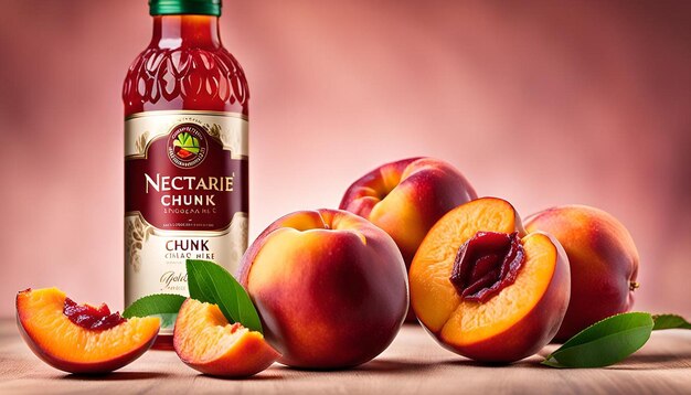 Photo nectarine chunks