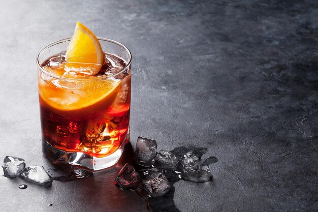 Negroni cocktail